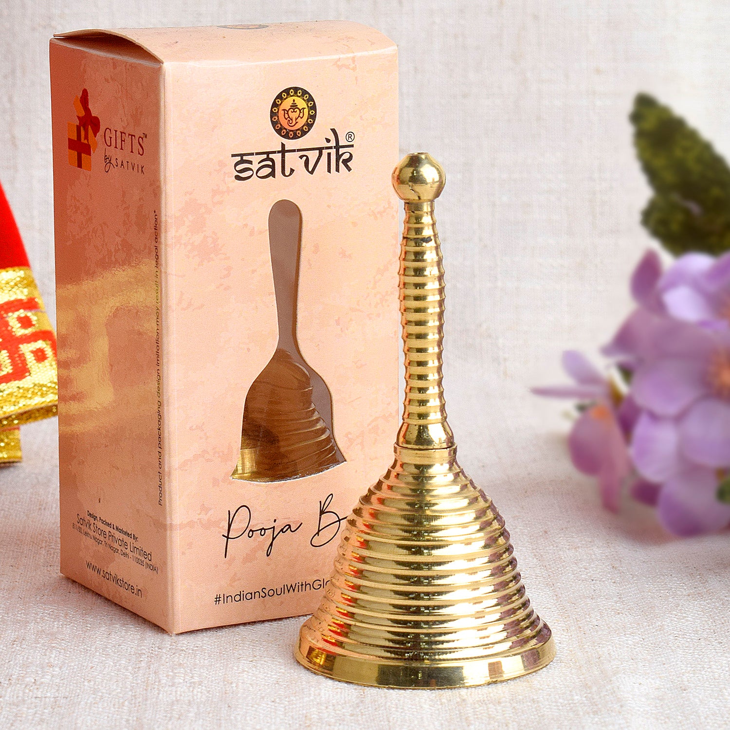 Small Brass Temple Pooja Bells Of Different Sizes Customization Available  at Rs 45/piece, Brass Temple Bell in Hyderabad