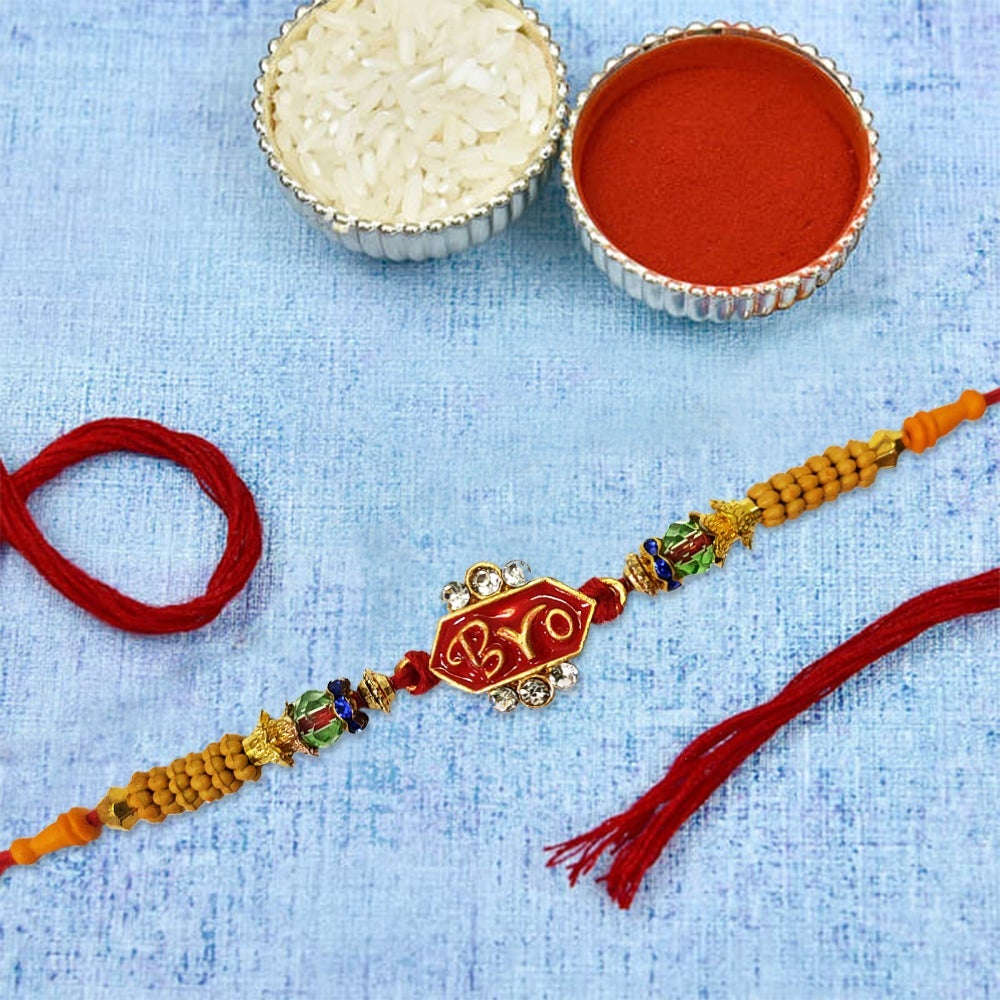 Rakhi with Mug Gift Combo Set Puja Store Online Pooja Items Online Puja Samagri Pooja Store near me www.satvikstore.in