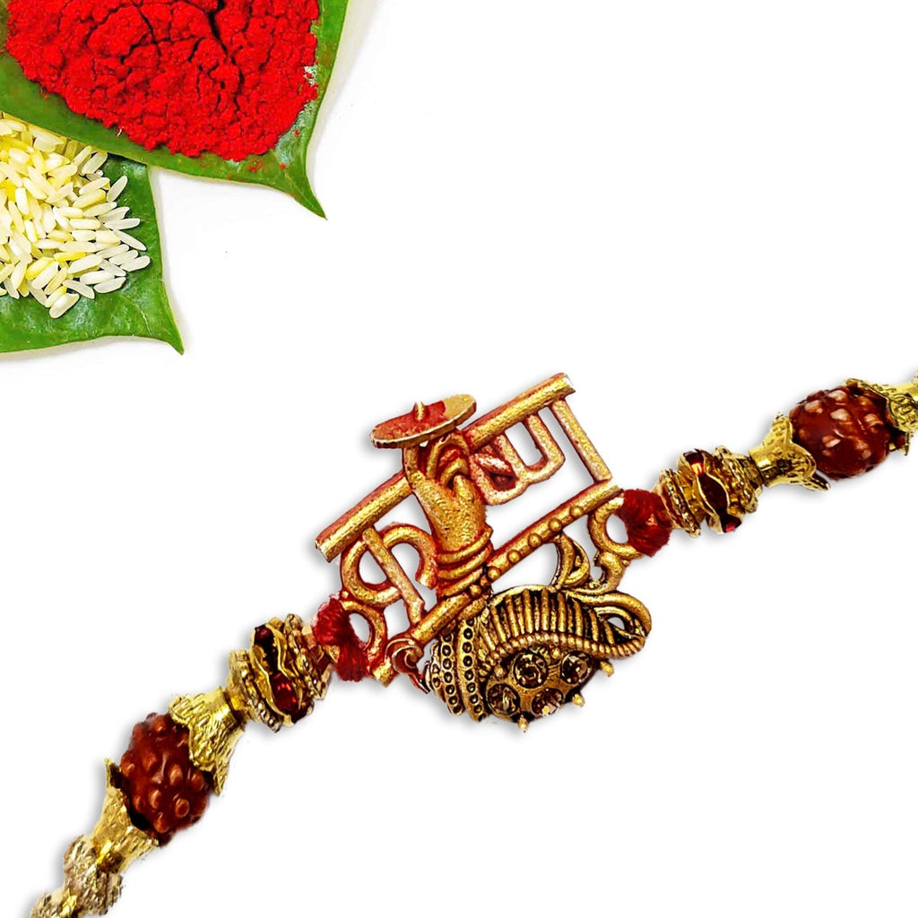 Rakhi with Mug Gift Combo Set Puja Store Online Pooja Items Online Puja Samagri Pooja Store near me www.satvikstore.in