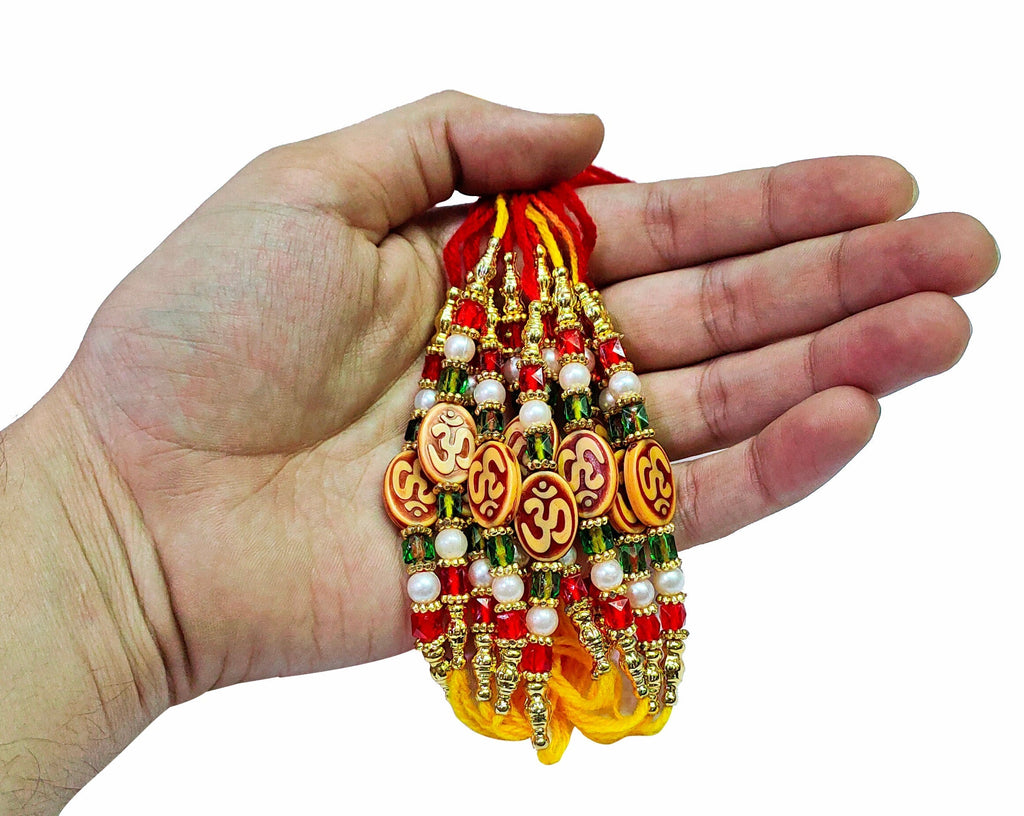 Rakhi Set of 12 Pcs Puja Store Online Pooja Items Online Puja Samagri Pooja Store near me www.satvikstore.in