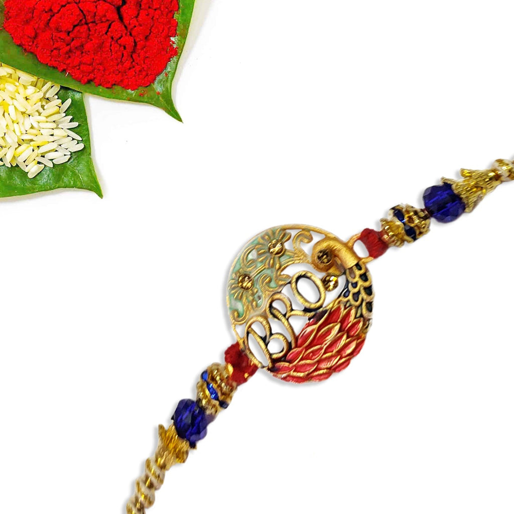 Rakhi with Mug Gift Combo Set Puja Store Online Pooja Items Online Puja Samagri Pooja Store near me www.satvikstore.in