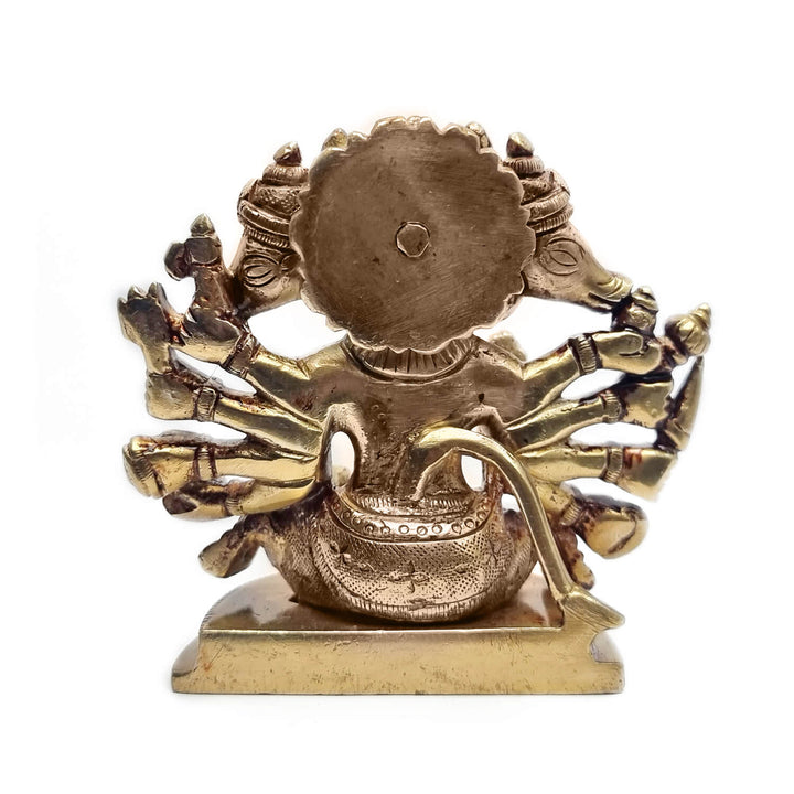 Brass Panchmukhi Hanuman Statue Puja Store Online Pooja Items Online Puja Samagri Pooja Store near me www.satvikstore.in