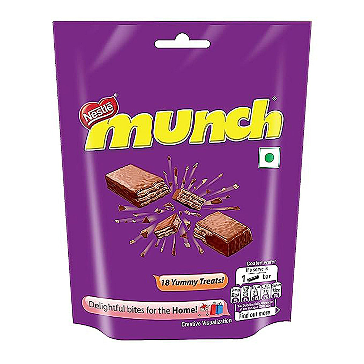 Nestle Munch 18 Yummy Treats 160.2 g – Satvikworld.com